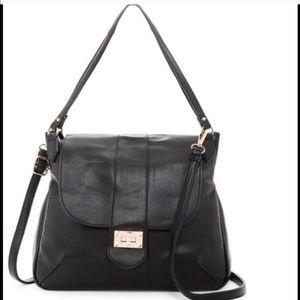 New Pink Haley Classic Faux Leather Handbag